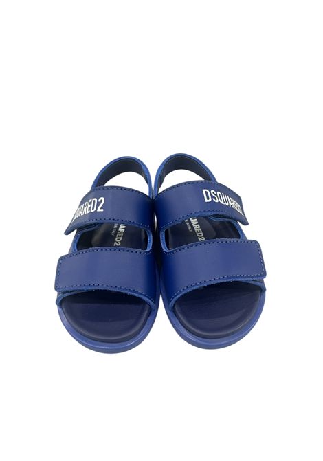 Sandali con logo DSQUARED2 JUNIOR | 82648BLUE